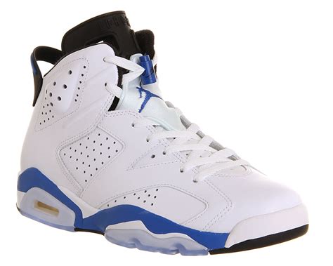 jordan blue and white 6|More.